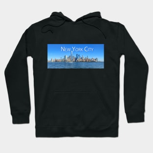 New York City Skyline from Jersey City - WelshDesigns Hoodie